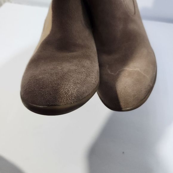 Minnetonka wedge heel boots used size 9.5 - Picture 7 of 12